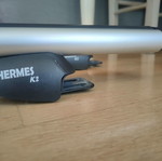 Hermes K2 aluminum roof bars used, 110cm for Chevrolet Matiz 2006