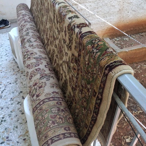 Wool rug used, high quality 2.15×3.5