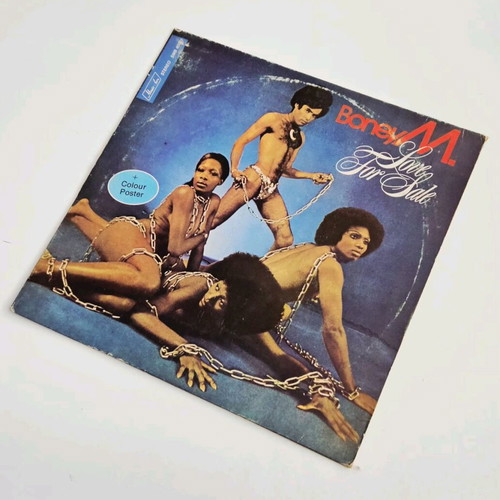 Boney M. Love For Sale vinyl used, Greek pressing 1977