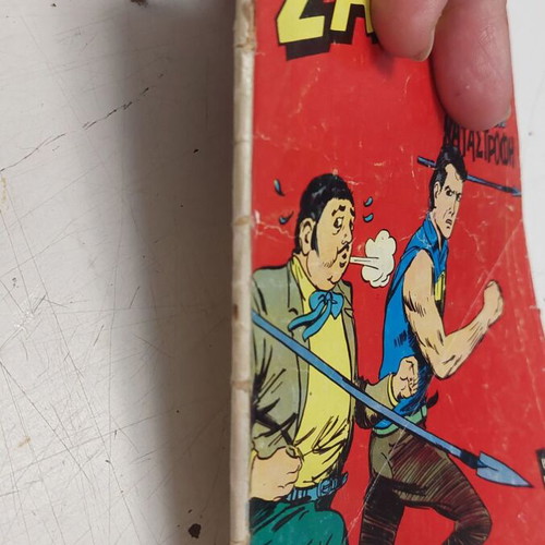 Zagor 39 comic used with small tear on cover
