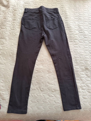 Hm black elastic cotton pants used for 10 years old