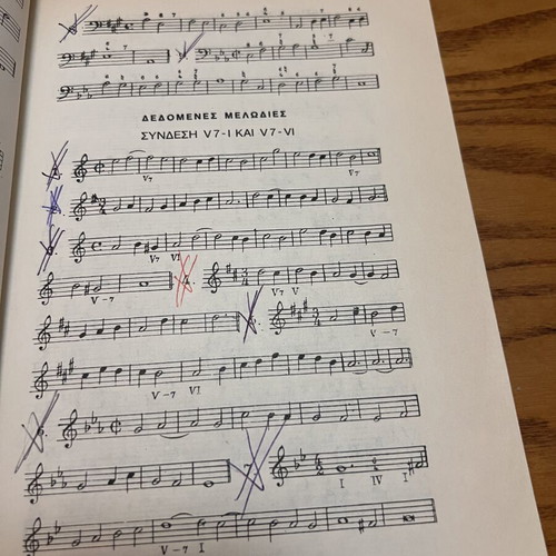 Themata Armonias music theory book