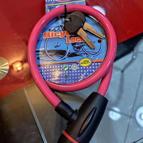 Motorcycle and bicycle lock new unused