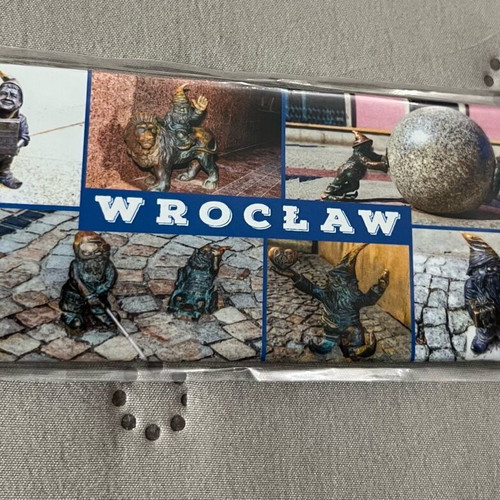 Wrocław Dwarfs Poland fridge magnet new
