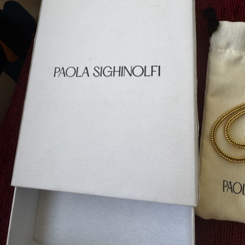 Silver 925 gold-plated teardrop earrings by famous designer new