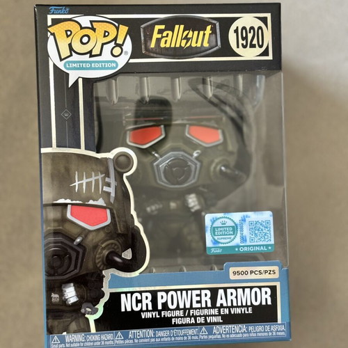 Funko Pop Fallout NCR Power Armor limited edition new