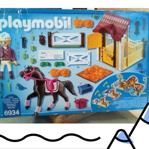Playmobil Country 6934 Horse with Stable like new, with box