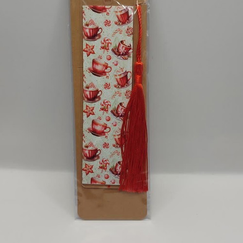 Handmade Christmas bookmark new