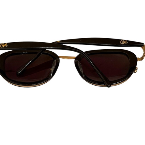 Christian Lacroix sunglasses used, black and gold