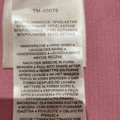 Elastic ribbed top size M new