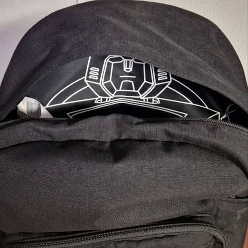 Converse backpack with Transformers design, black