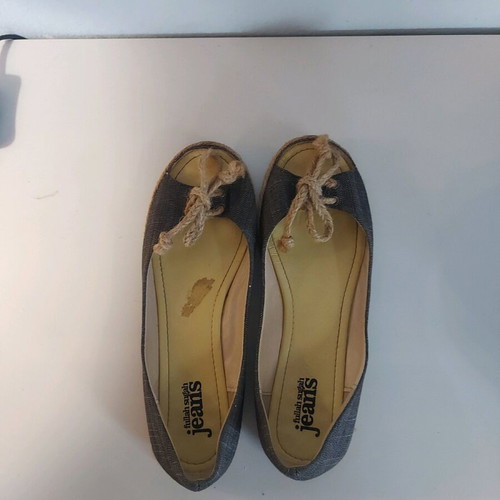 Fullah Sugah ballerinas used, summer style, blue, size 37