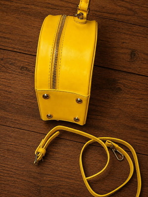Lemon Leather Summer women's bag new with gift
