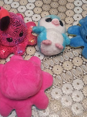 Plush dolls set of 5 new