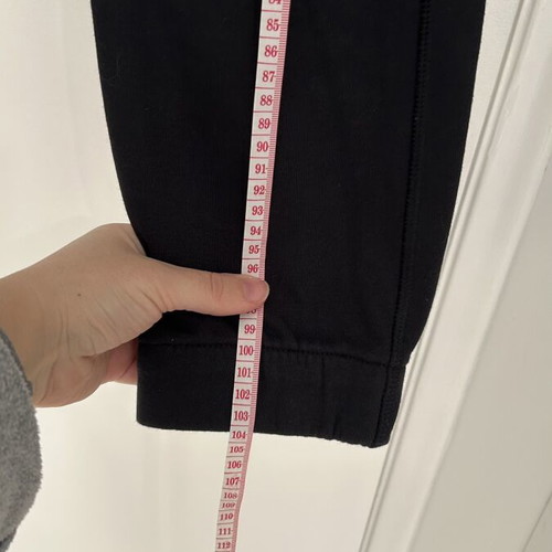 Adidas gym pants, black, size S