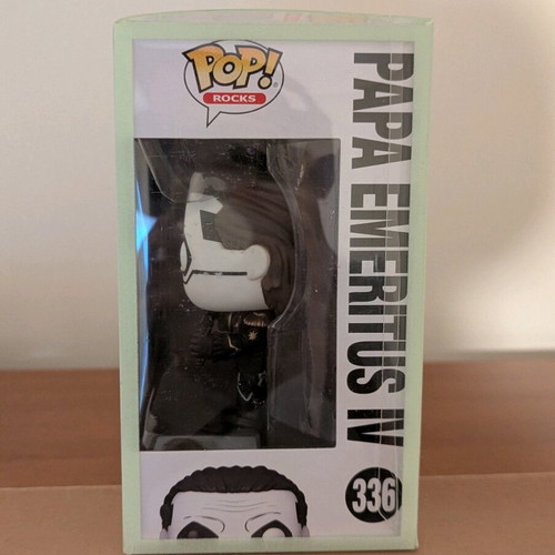 Funko Pop Papa Emeritus V Ghost #336 new with glow case
