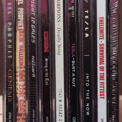 Heavy Metal CD collection, 23 albums