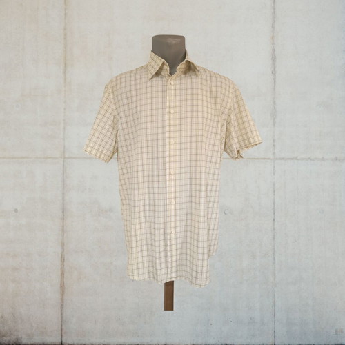 Joop! Men's Summer Check Shirt Size L beige like new
