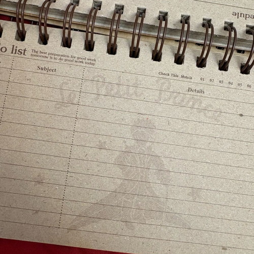 The Little Prince weekend planner used with hardcover