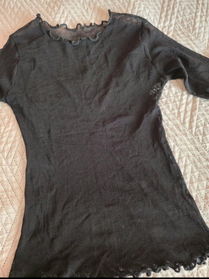 See-through top like new, black, size XS