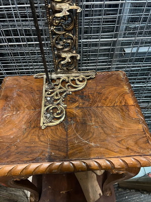 Brass hanger used with design 66cmX29cm
