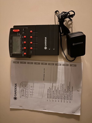 Gardena 4040 new, controller for 4 electric valves 24V