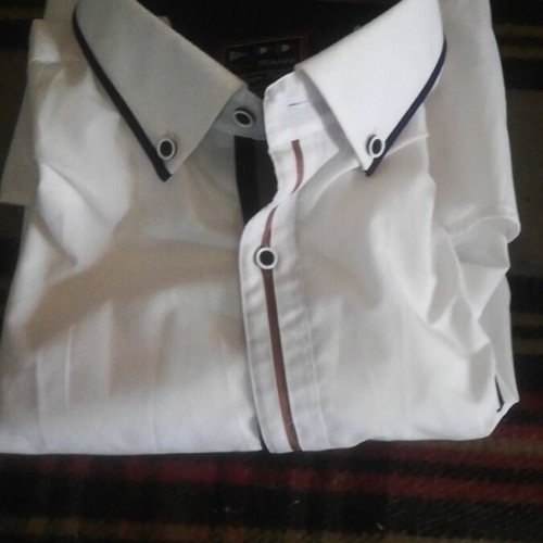 Poli Gianni shirt medium blue like new