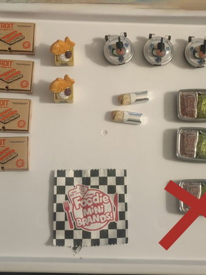 Mini Brands Zuru Foodie Series 2 & 5 like new