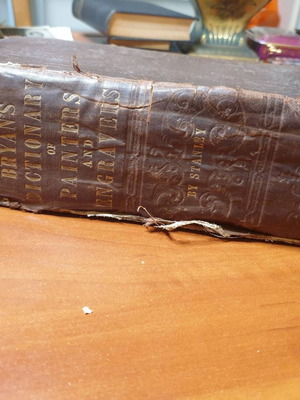 Bryan's Dictionary of Painters and Engravers used art book 1853