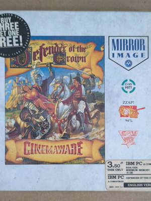 Defender Of The Crown (Mirror Image) PC 3.5" disks like new