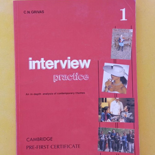 Interview Practice 1 used English language learning book