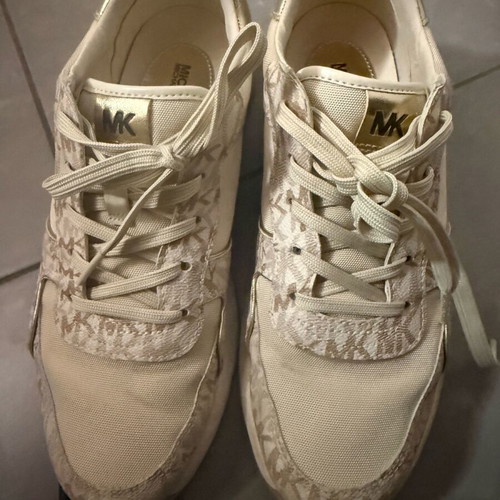 Michael Kors beige sneakers size 39 like new