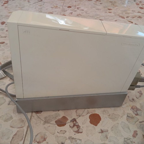 Nintendo Wii console used with controllers and accessories