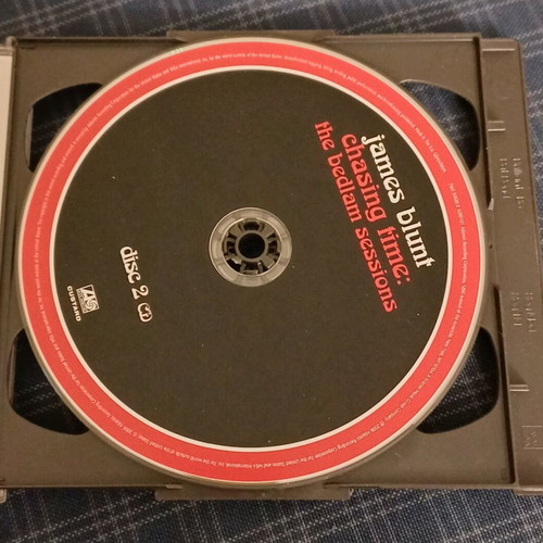 James Blunt Chasing Time: The Bedlam Sessions CD & DVD used, pop