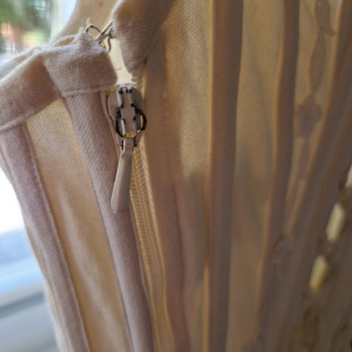 Vintage Benefit wedding bustier used, beige, size M