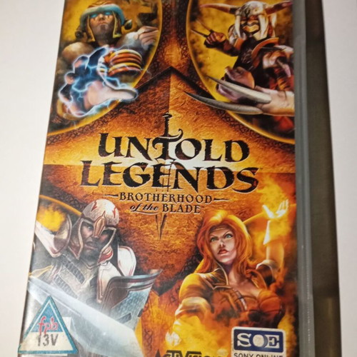 Untold Legends PSP game used, action adventure simulation