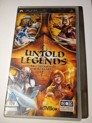 Untold Legends PSP game used, action adventure simulation