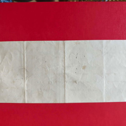 Italian historical bill of exchange used, Rhodes edition May 15 1940 with stamps