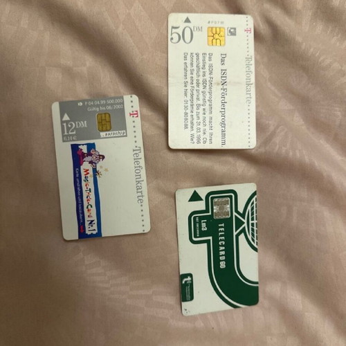 Rare phone cards like new