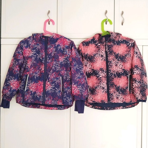 Waterproof jackets like new for age 2-4, set of two