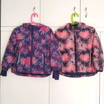 Waterproof jackets like new for age 2-4, set of two
