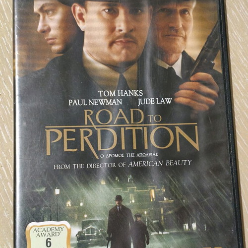 Road to Perdition DVD like new with Greek subtitles