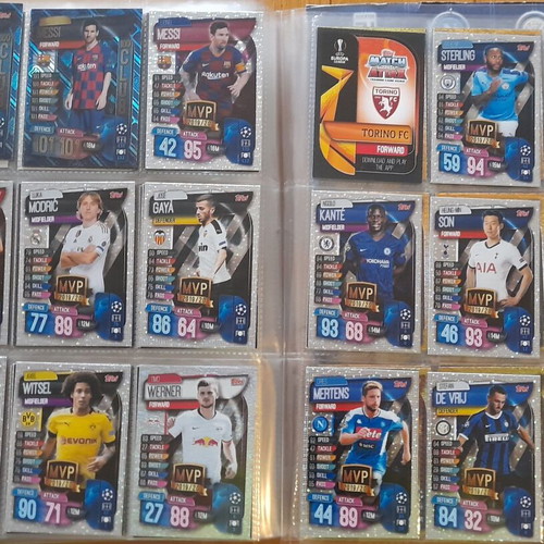 Champions League 2019-2020 Match Attax album with 426 cards like new