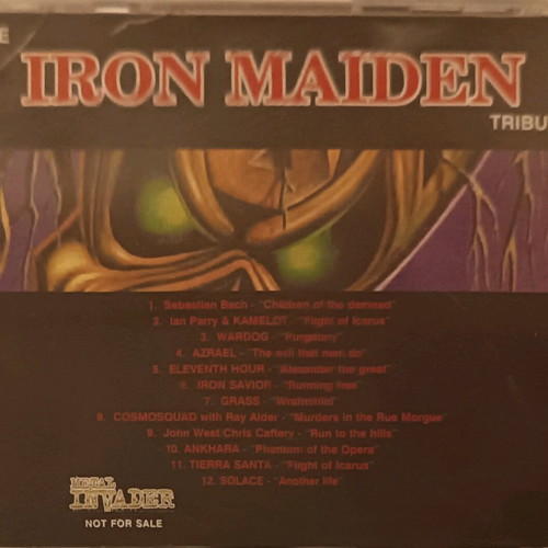 The Iron Maiden Tribute CD like new, metal