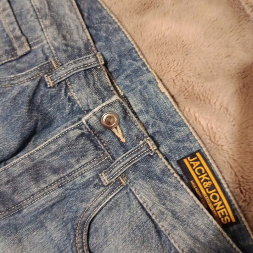 Jack & Jones men's blue jeans like new, low waist, classic fit