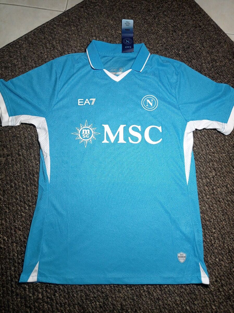SSC Napoli Player Jersey EA7 Kevin De… - € 43,50 - Vendora.bg
