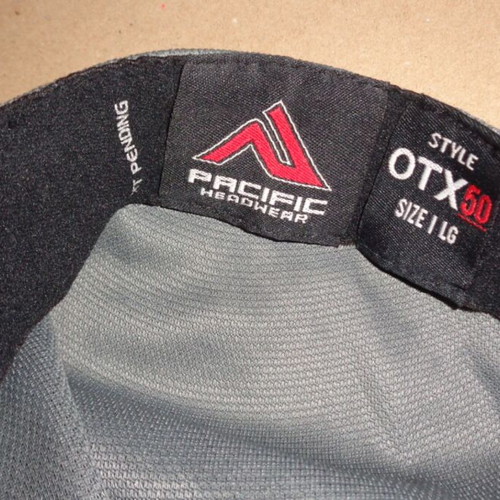 Pacific Headwear One Touch Baseball Cap used, size Large