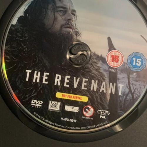 The Revenant DVD with English subtitles