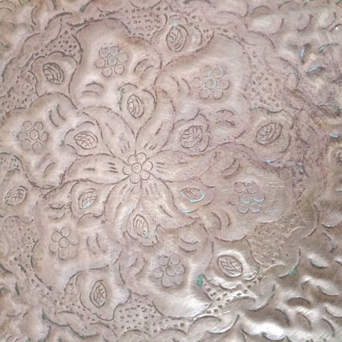 Copper tray used, Ioannina technique, 30 cm