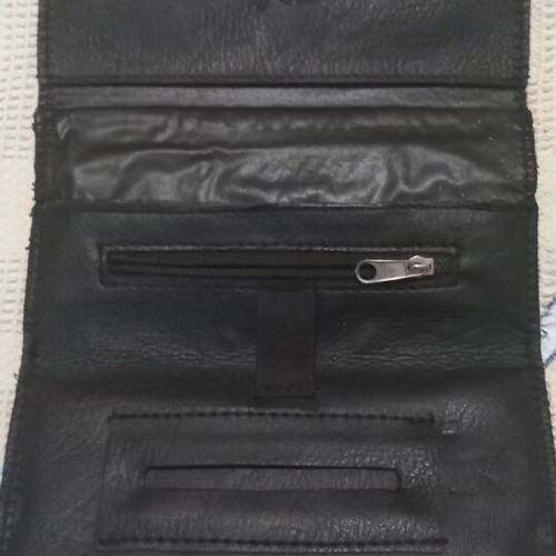Tobacco case used, leather, brand TFAR